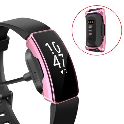 China Durable Clear Protective TPU Watch Case Cover Shell For Fitbit Watch Cover Case for sale