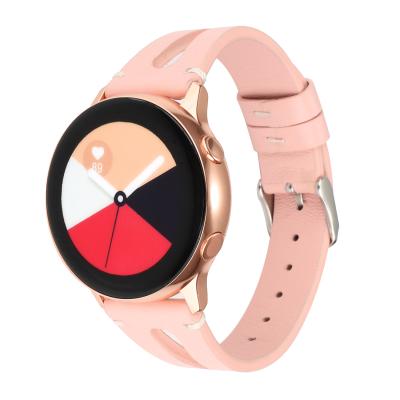 China LDFAS Galaxy Watch 46mm Adjustable Bands, 22mm Leather Watch Strap with Black Buckle Compatible for Samsung Galaxy Watch 46mm for sale