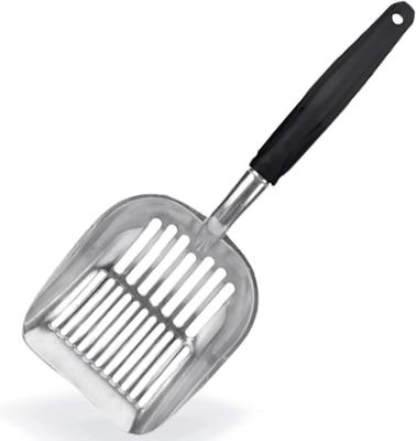 China Popular Metal Cat Litter Scoop Durable Works with All Type of Cat Litter Ergonomically Designed Handle for sale