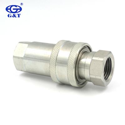 China AG GT-C1 Machinery BSP NPT ISO7241 Carbon Steel Ball Valve 1/2