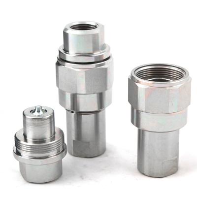 China 1/4 Inch NPT Eaton W6000 Hydraulic Quick Exchange 70 Mpa Carbon Steel And Connecting Fittings for sale