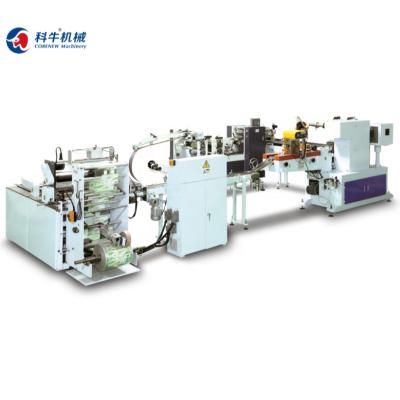 China Automatic Factory Pocket Tissue Handkerchief Tissue Making Production Line for sale