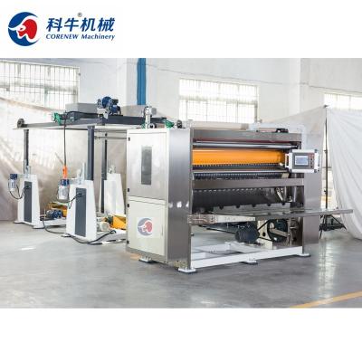 China Factory Tissue Paper Converting Facial Tissue Making Machine 9 Lines Interfold Facial Tissue Machine for sale