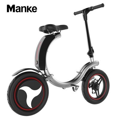 China EU Warehouse Stock 36V 350W 14inch Aluminum Alloy Foldable Electric Bike With 7.8 Oh Battery Capacity With APP on Sale for sale