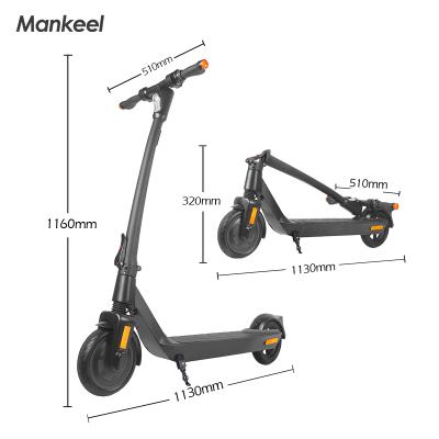 China Dropshipping Unisex Electric Scooter Adult EU Warehouse Stock 8.5 Inch 350W M365 Pro High Quality Manke MK083 CE for sale