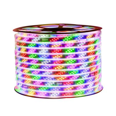 China Real Outdoor Indoor Christmas Lights Multi Color RGB Led Strip Light for sale