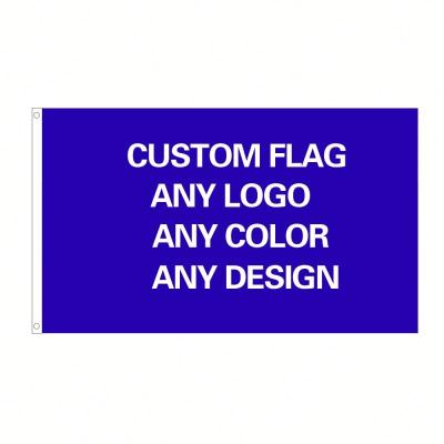 China Custom 100% Polyester Hanging American Flag for sale