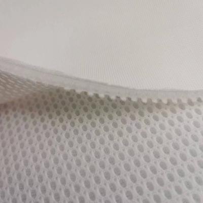 China 3D warp breien ademend polyester mesh stof 3mm 280gm voor unisex Te koop