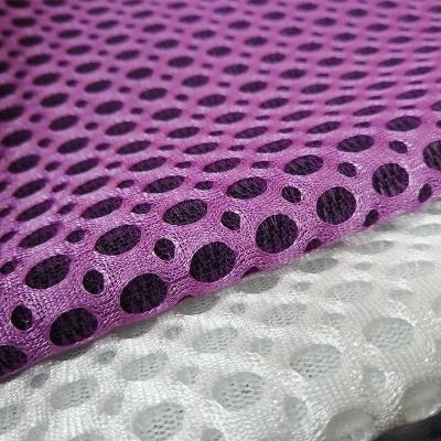 China 230GSM Air Mesh Material Highly Flexible Poly Mesh Stof Te koop