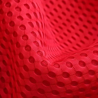 China Geverfd patroon Air Mesh Stof Vocht Absorberend Gebreide 3mm 3D Mesh Materiaal Te koop