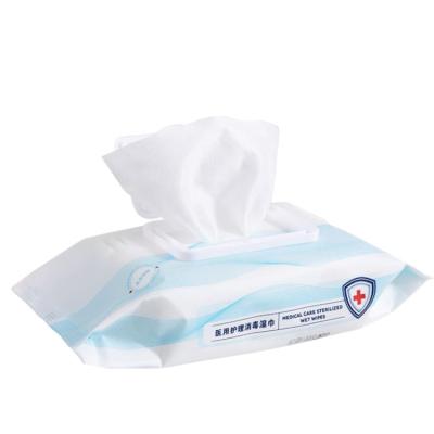 China OEM Custom Disposable Cloth Nonwven Wet Cleaning Wipes , Cleaning Hand And Outdoor Wet Wipes for sale