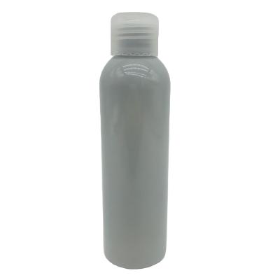 China 150ml PET Plastic Cosmetic Round Shampoo Bottle With Lid Cosmetic Packaging Bottle for sale