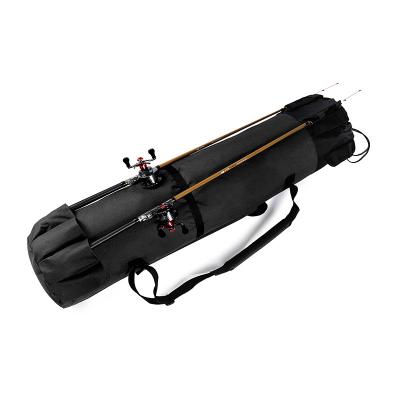 China Fashion Durable Design Fishing Rod Carrier Fishing Reel Organizer Pole Storage Bag Customized Rod Fishing Equipment for sale