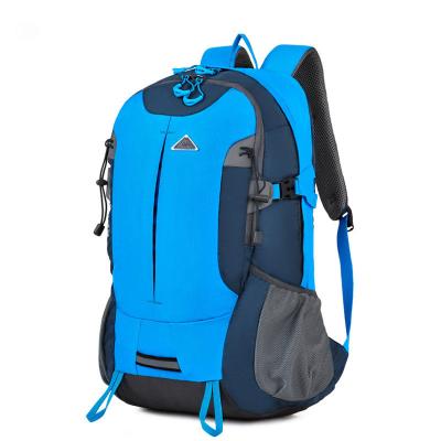 China Waterproof Customized Traveling Waterproof Sports Backpacks Trekking Lightweight Recycled Polyester Hiking Rucksack for sale