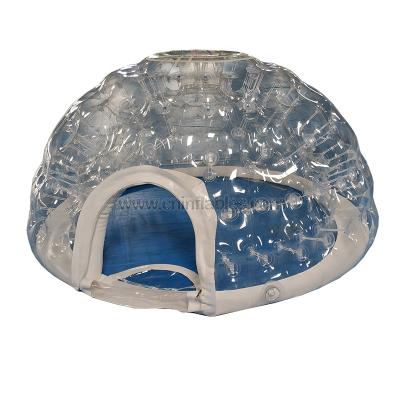 China Custom Clear PVC Inflatable Stars Night Bubble Tent Orient Inflatables for sale