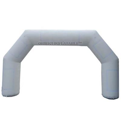 China Nylon oxford or PVC custom white color arch door inflatable event promotion inflatable archway Mesh Orient Inflatables for sale