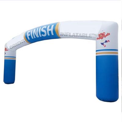 China Oxford Nylon Inflatable Sports Event Finish Line Orient Inflatables Line Arch Entry Start Gate for sale