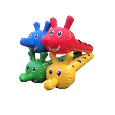 China Toy Orient Inflatables Inflatable Interactive Team Building Caterpillar Inflatable Ride Game for sale