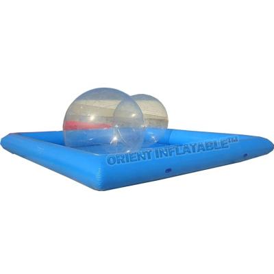 China Toy Orient Inflatables PVC TPU Transparent Human Hamster Inflatable Water Bubble Walking Ball For Kids Adults n for sale