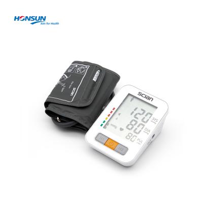 China Hot Sale HONSUN Digital Blood Pressure Monitor Arm Acrylic Digital Blood Pressure Monitor for sale