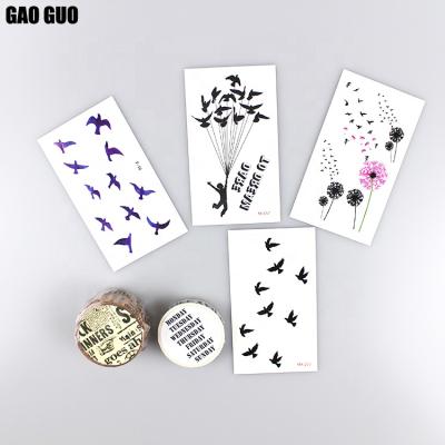 China Customized Design Temporary Sticker Eco - Friendly Temporary Tattoo for sale