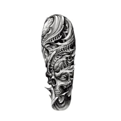 China Large Size Extended Arm Tattoo Full Hand Tattoo Hena Temporary Tattoo Hot Sale Super Good Quality Temporary Tattoo for sale