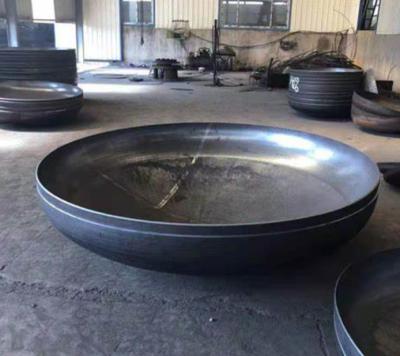 China 6mm Hot Forming Elliptical Dished Head / Flat Dished Head Mild Steel End for sale