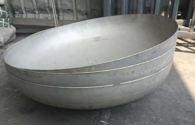 China Semi Elliptical Conical Cap with Coating Heat Pressed Customized Outer Diameter 6mm - 200mm for sale