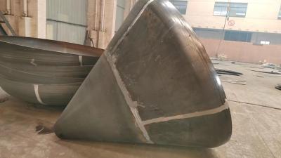 China Polished Coating Surface Cone shaped Dome Bevelled Edge Semi Elliptical Head with Welded Connection for sale