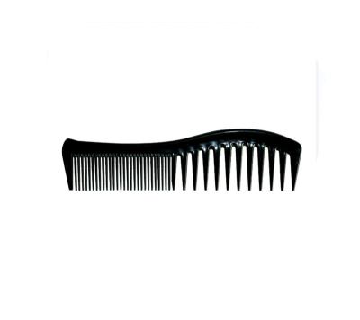 China Pocket Unbreakable Fine and Fashionable Plastic Tooth Hair Comb Wide Hair Barber Comb for sale