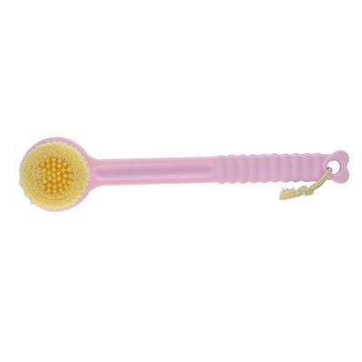 China All natural plastic body brush, soft bristle, body cleansing brush. for sale