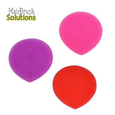 China EXFOLIATING Soft Portable Silicone Detergent Facial Exfoliator Face Scrubbers Peel Wash Brush Facial Cleansing Pad 2021 for sale