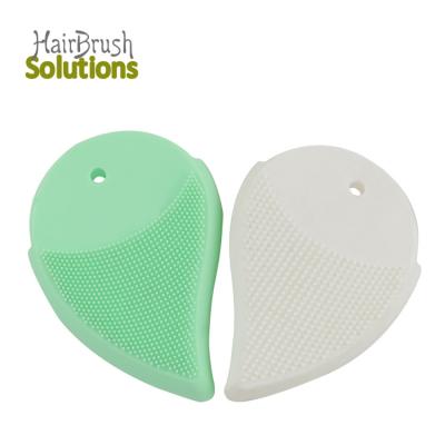 China EXFOLIATE Soft Facial Cleanser Face Scrubber Face Wash Silicone Shape Sheet Face Wash Cleansing Cleansing Brush for sale