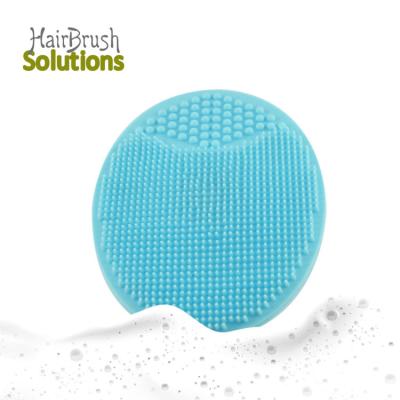 China EXFOLIATE Free Samples Reusable Silicone Skin Care Massage Clean Pad Exfoliating Face Scrubber Face Cleansing Brush for sale