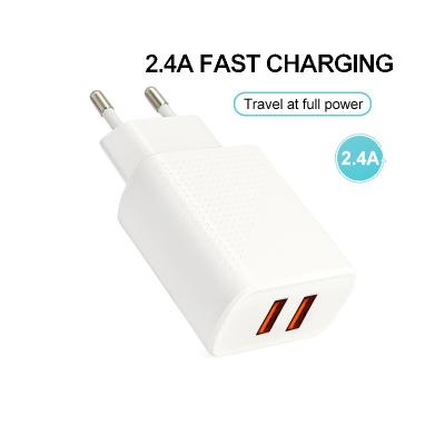 China Mobile Phone Factory Customized Mobile Phone Charger EU USA 5V 2A Adapter Wall Charger USB Fast Charging Charger For I Phone Android Phone for sale