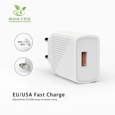 China New products18w Mobile Phone YC-258Q 2022 QC 3.0 Fast Charging 18w Mobile Phone For Vivo OPPO Iphone Huawei Sumsung for sale