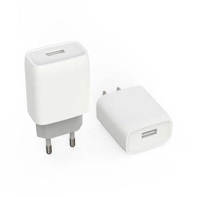 China Best Selling Mobile Phone Products USB Wall Plug AC Power Adapter Wholesale 5V2.1A White Travel 5V 2.1A Customized for sale