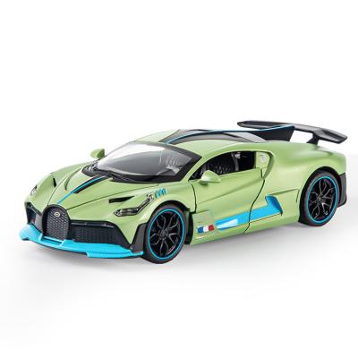 China 2022 Diecast Toy Supercar Model Alloy Car Toy Friction Toy Vehicles Static Car Models for sale