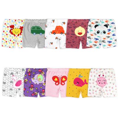 China Breathable 5 In 1 Pack Short Pants Cotton Pants Summer Pants Newborn Soft Baby for sale