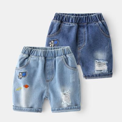 China Wholesale 2021 Fashion Breathable Clothing Kids Jeans Children Boys Short Clothing for sale