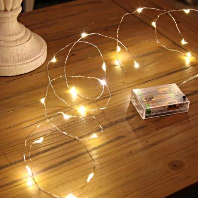 China Gold Copper Wiring Mini Led Fairy String Lights Festival Outdoor Decoration Christmas for sale