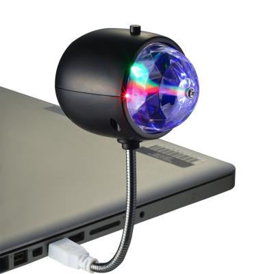 China USB Stage Lamp Lighting Night Handheld Mini Indoor and Outdoor Lighting Spot Charging Small Magic Ball Computer for sale