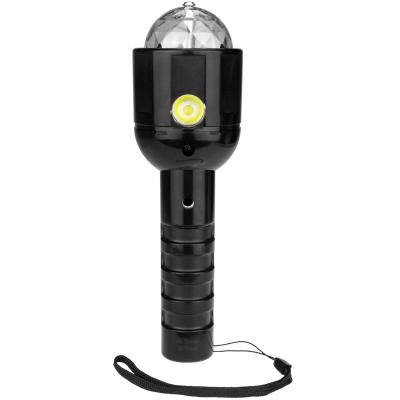 China Colorful Handheld Stage Ball Lamp LED Flashlight Indoor And Outdoor Lighting Crystal Magic Stage Strong Light LED for sale