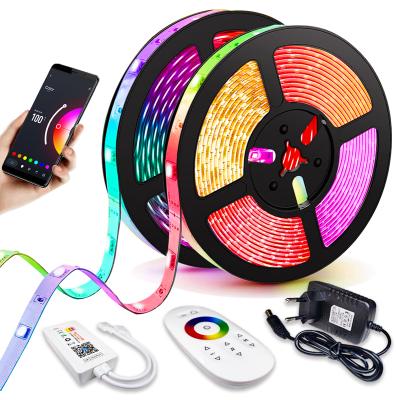 China Amazon Alexa Google Home Tuya Wifi Ip65 LED Smart Strip Lights Residential Flexible Waterproof 2022 Strip Led RGB Holiday Light Lighting for sale