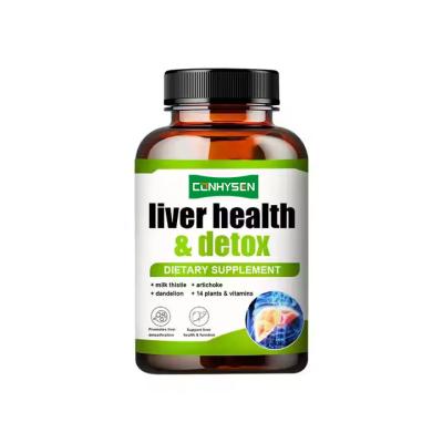 China Liver Health And Detoxification Slimming Capsules Milk Thistle Seed Extract 60 Capsules for sale
