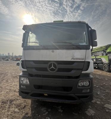 China Zoomlion Vernieuwd 2012 47M Gebruikte Betonpomptrucks Zware machines BENZ Chassis 3 As Tweedehands Te koop