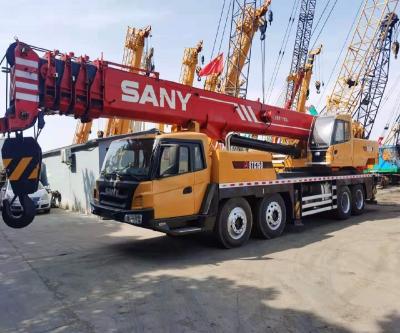 China 2017 Sany Used Boom Truck Crane 75 Tons 274 KW Second Hand Mobile Cranes for sale