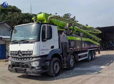 China 2020 ZLJ5441THBBE 63X-7RZ Actros 4143 7 Section Boom Concrete Pump Truck Second Hand for sale