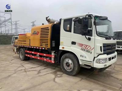 China Gebruikte SANY SY5133THBE C10 Diesel Betontrailer Pump Truck 2019 Te koop