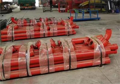 China Double Layer 5mm Thickness Pipes For SANY Concrete Boom Pump for sale